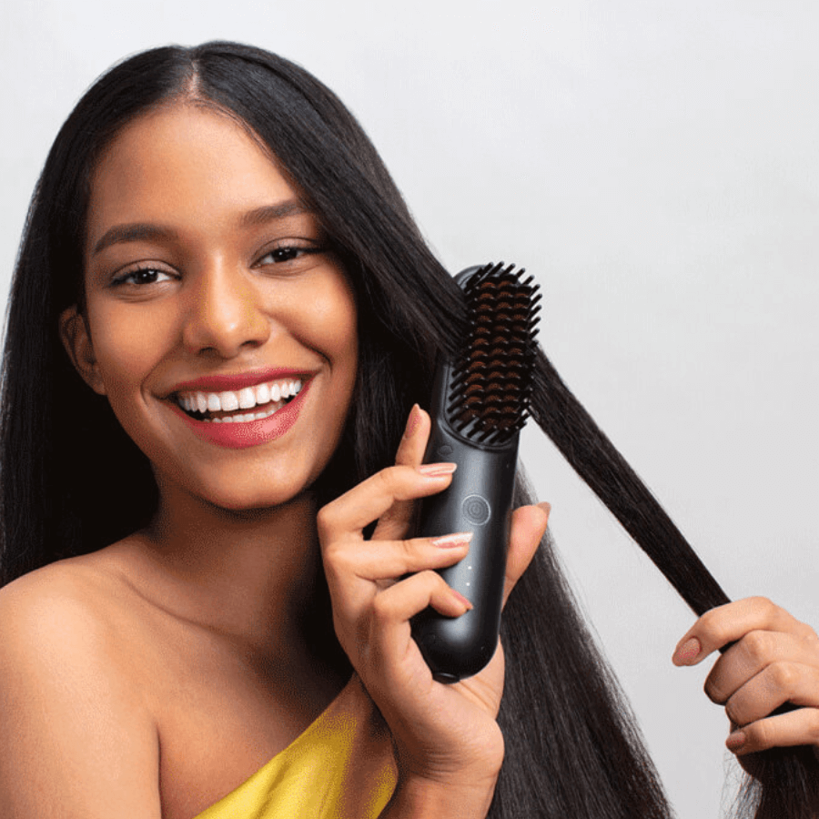 Cepillo mini Vitaly Beauty - Alisa, riza, seca