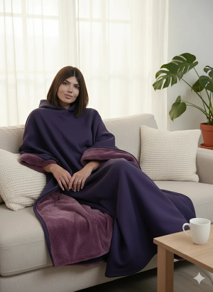 Hoodie Plaid – Comodidad absoluta