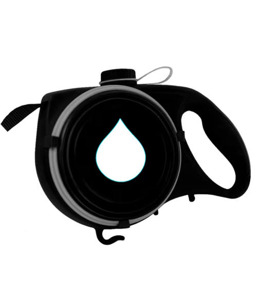 PawMate™ 3-in-1 Hundeleine mit Wasserflasche & Kotbeutelspender