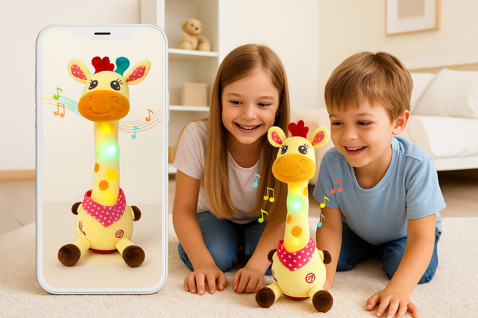 Girafa Musical Interactiva - Producto exclusivo