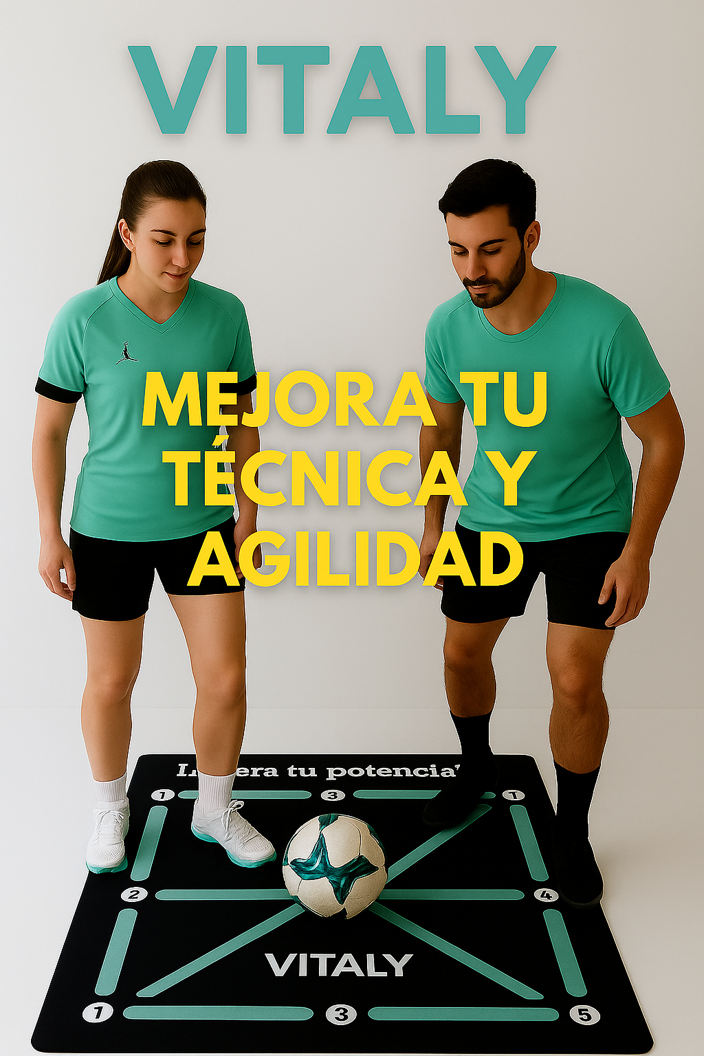 Pack de entrenamiento de fútbol Vitaly®: dominio total, en cualquier lugar