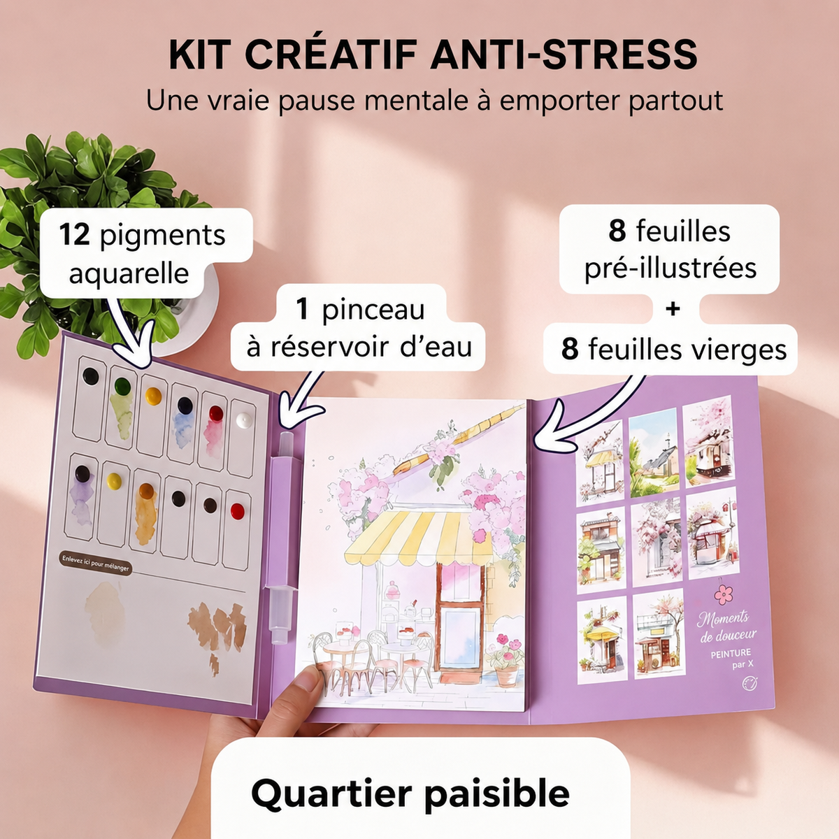 Kit anti-stress créatif