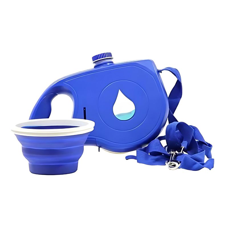 PawMate™ 3-in-1 Hundeleine mit Wasserflasche & Kotbeutelspender