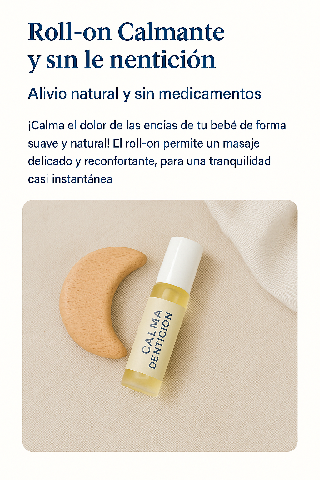 Bebé Zen Roller® - Rodillo calmante para la dentición