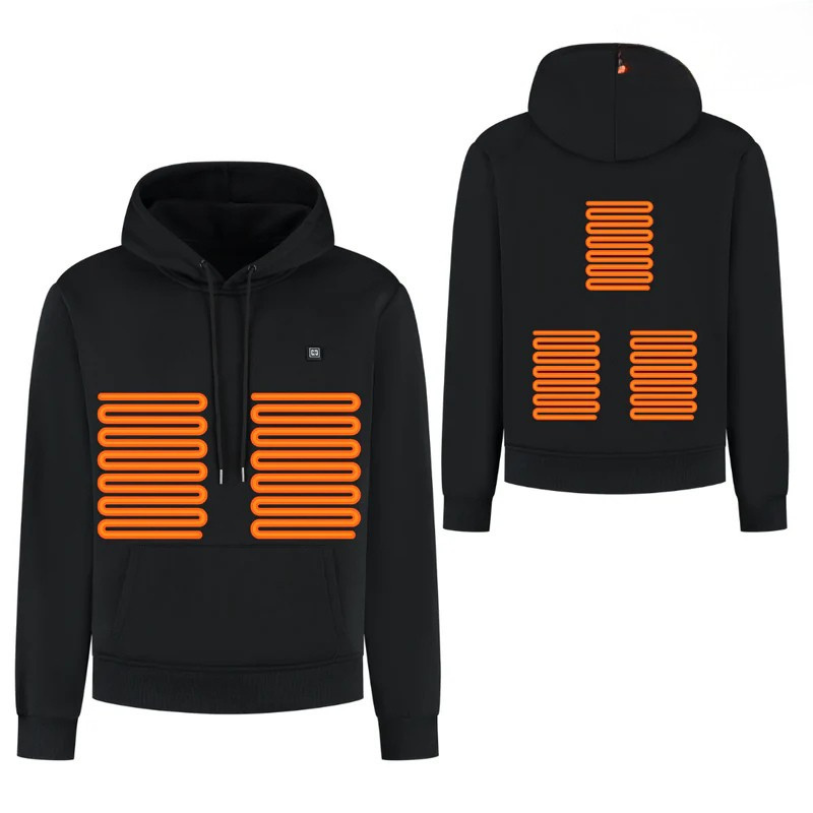 Sudadera con capucha calefactable  HeatHoody