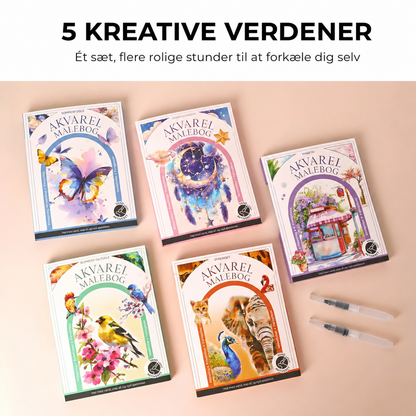 Kreativt stressaflastningssæt