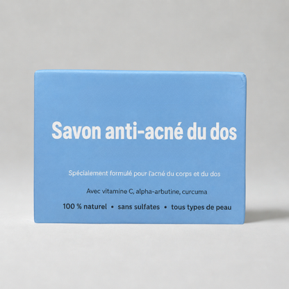 Savon anti-acné du dos
