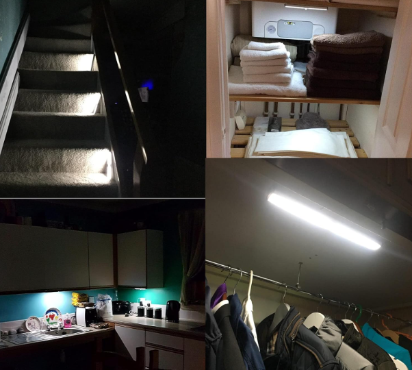 Lampada LED con sensore di movimento
