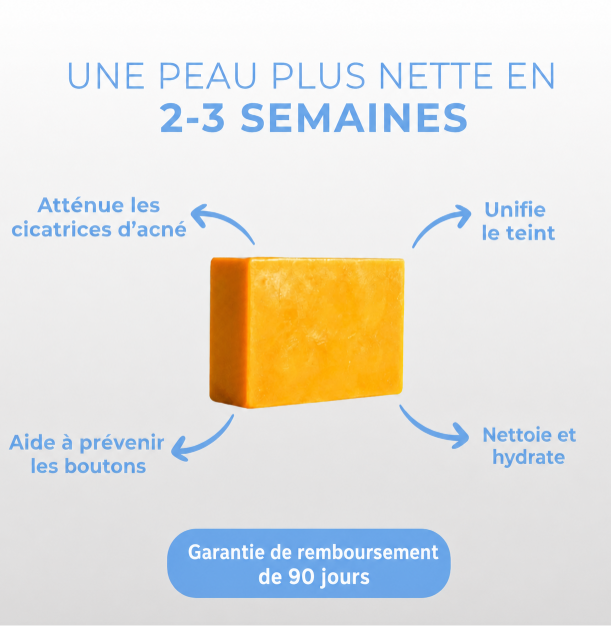 Savon anti-acné du dos