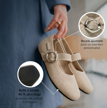 Ballerines orthopédiques d’été