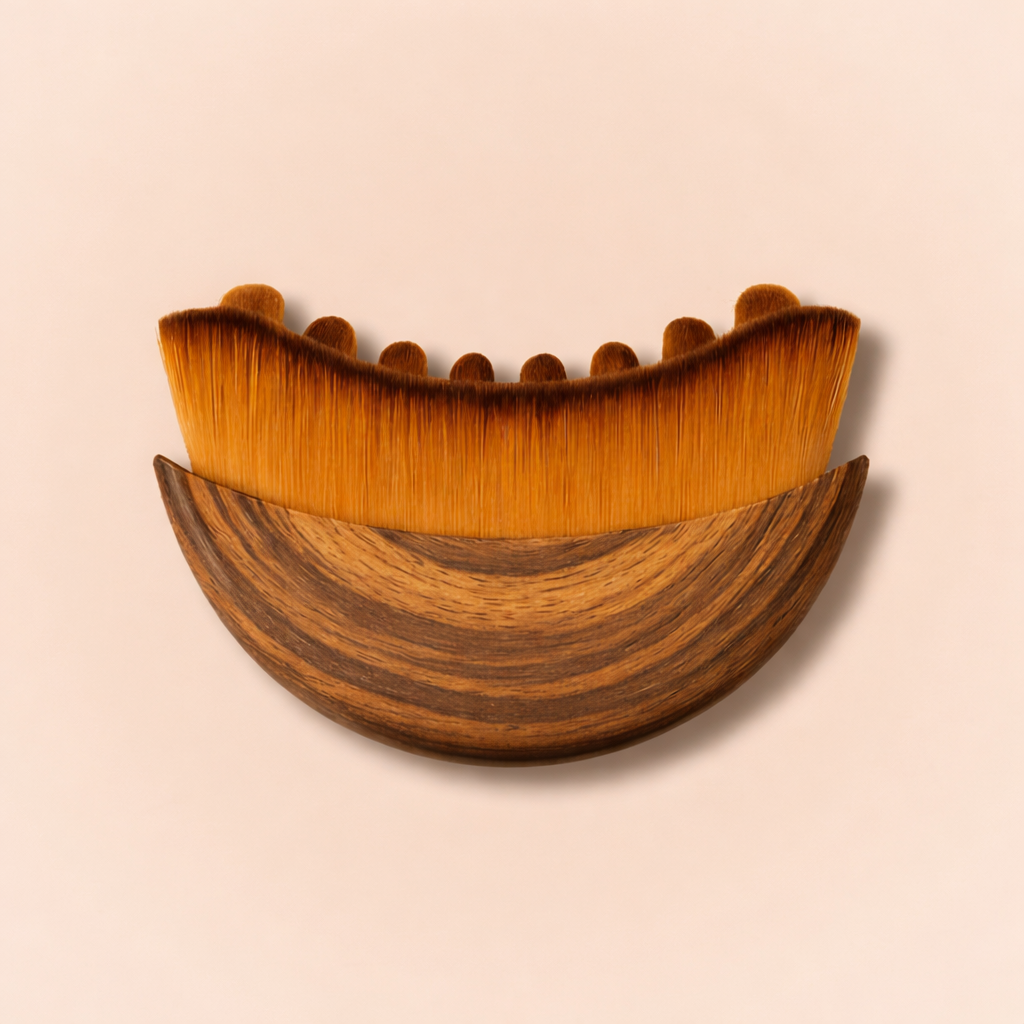 Lymphatic massage brush