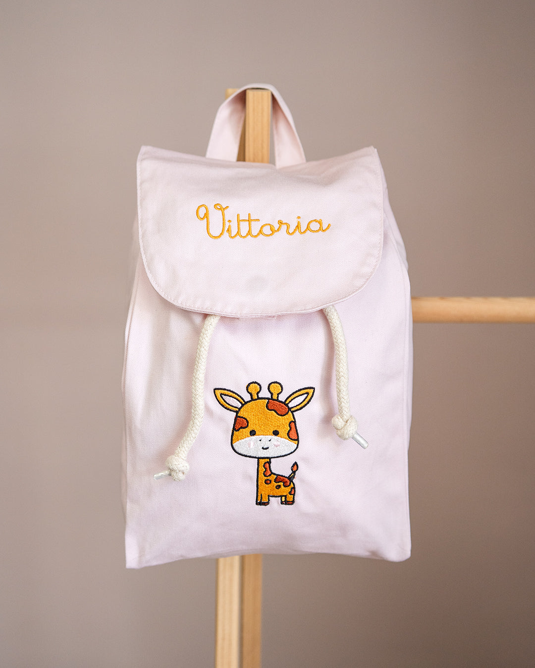 Mochila bordada personalizada