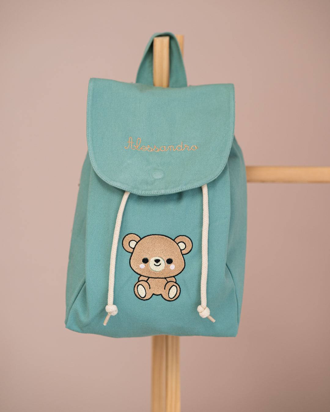 Mochila bordada personalizada