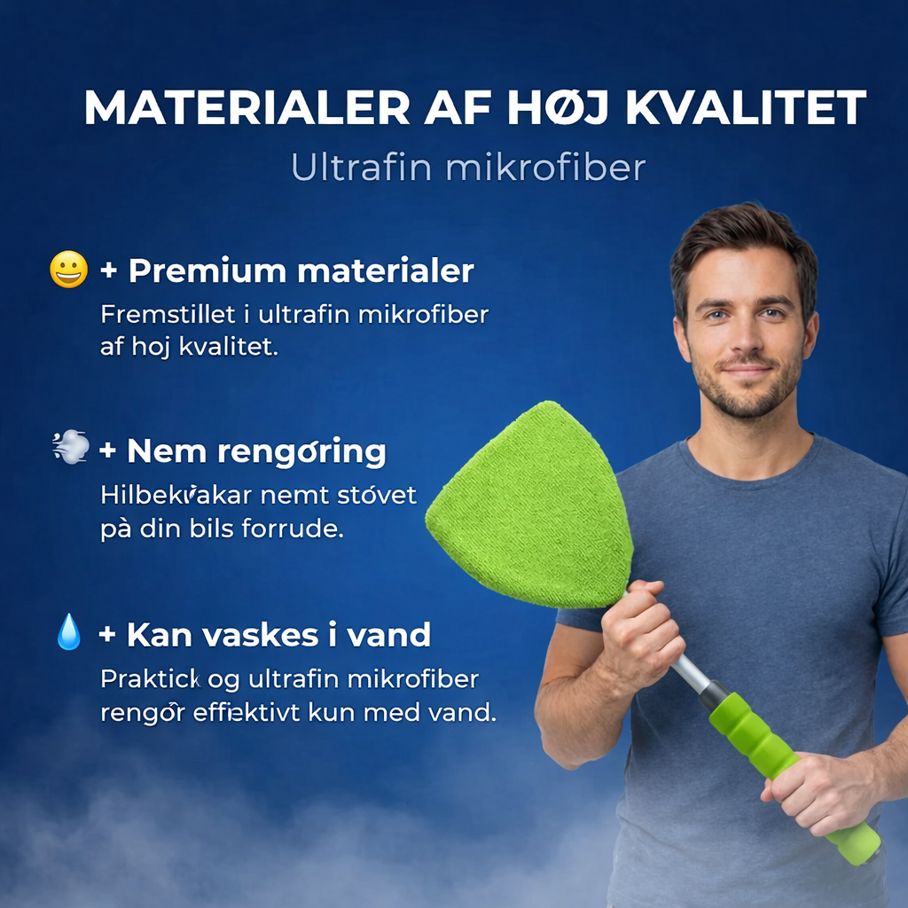 Rengøringssæt til vinduer