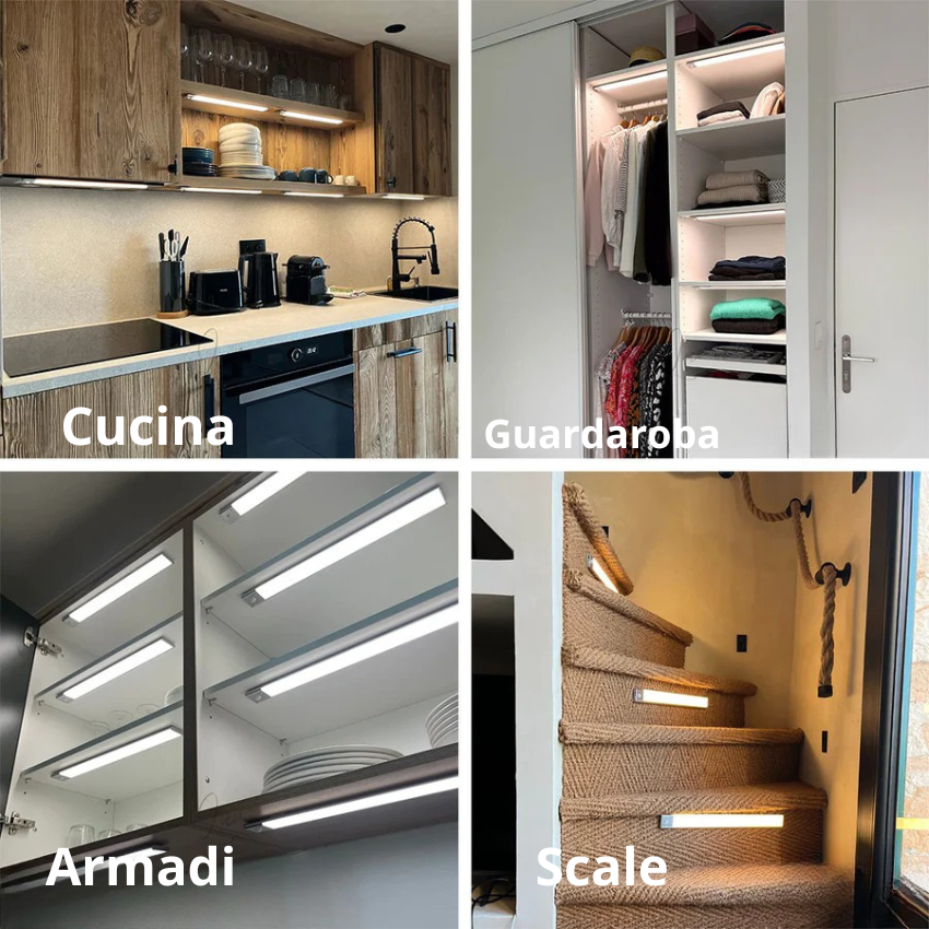 Lampada LED con sensore di movimento