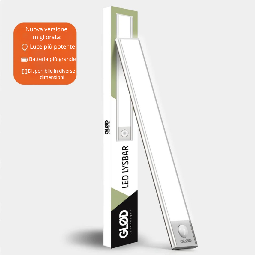 Lampada LED con sensore di movimento