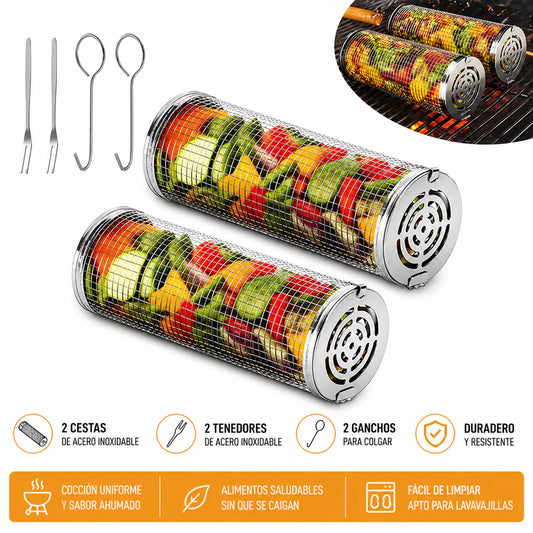 Vita™ - Cesta Giratoria para Barbacoa