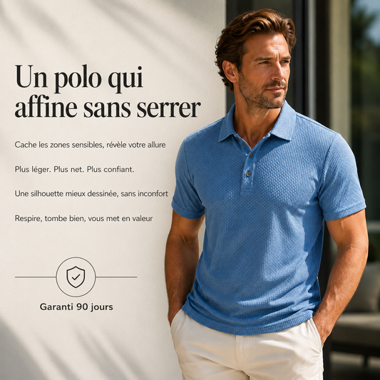 Polo homme ultra confortable