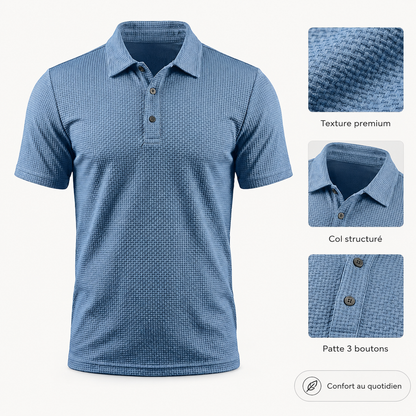 Polo homme ultra confortable