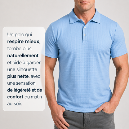 Polo homme ultra confortable