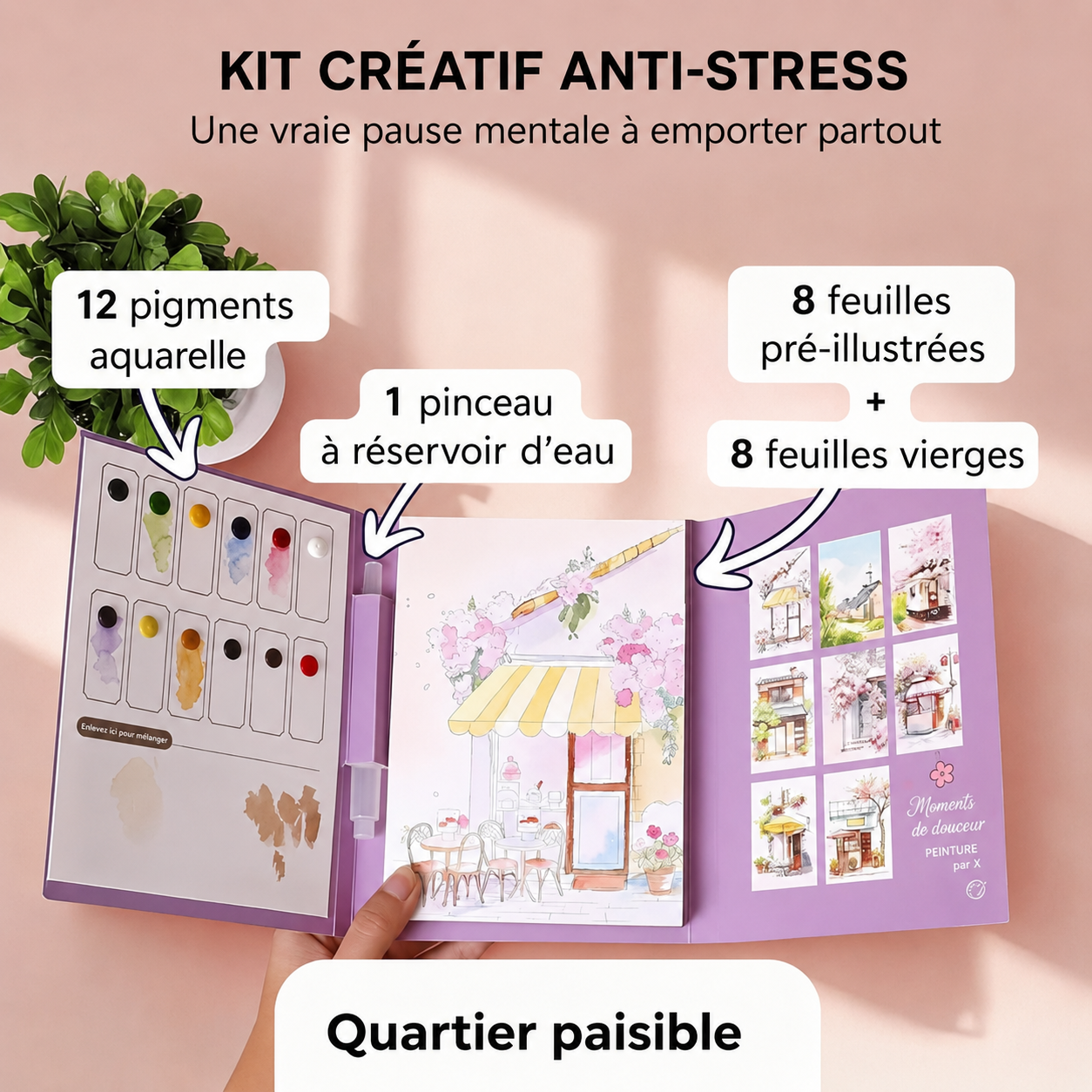 Kit anti-stress créatif