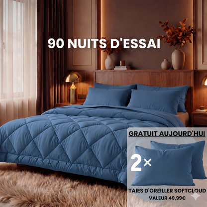 EasySleep® – La couette 2-en-1 à séchage rapide qui rend les housses de couette inutiles.