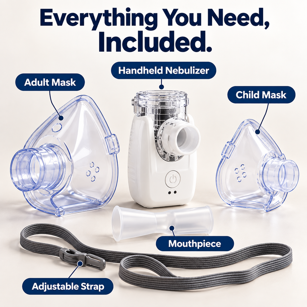 Vitaly™ | Portable Mesh Nebulizer