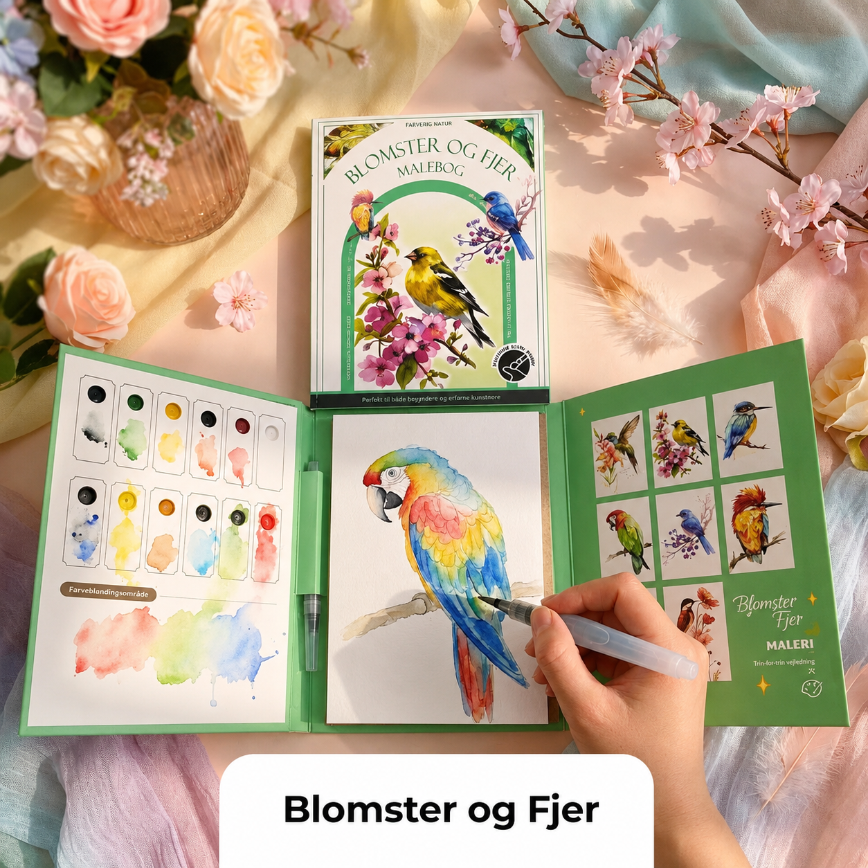 Kreativt stressaflastningssæt