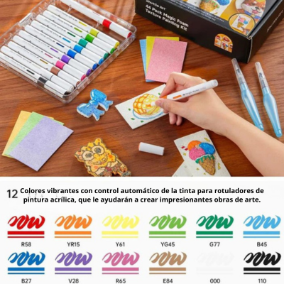 Vita Pintura - Kit definitivo de pintura de textura mágica