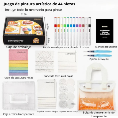 Vita Pintura - Kit definitivo de pintura de textura mágica