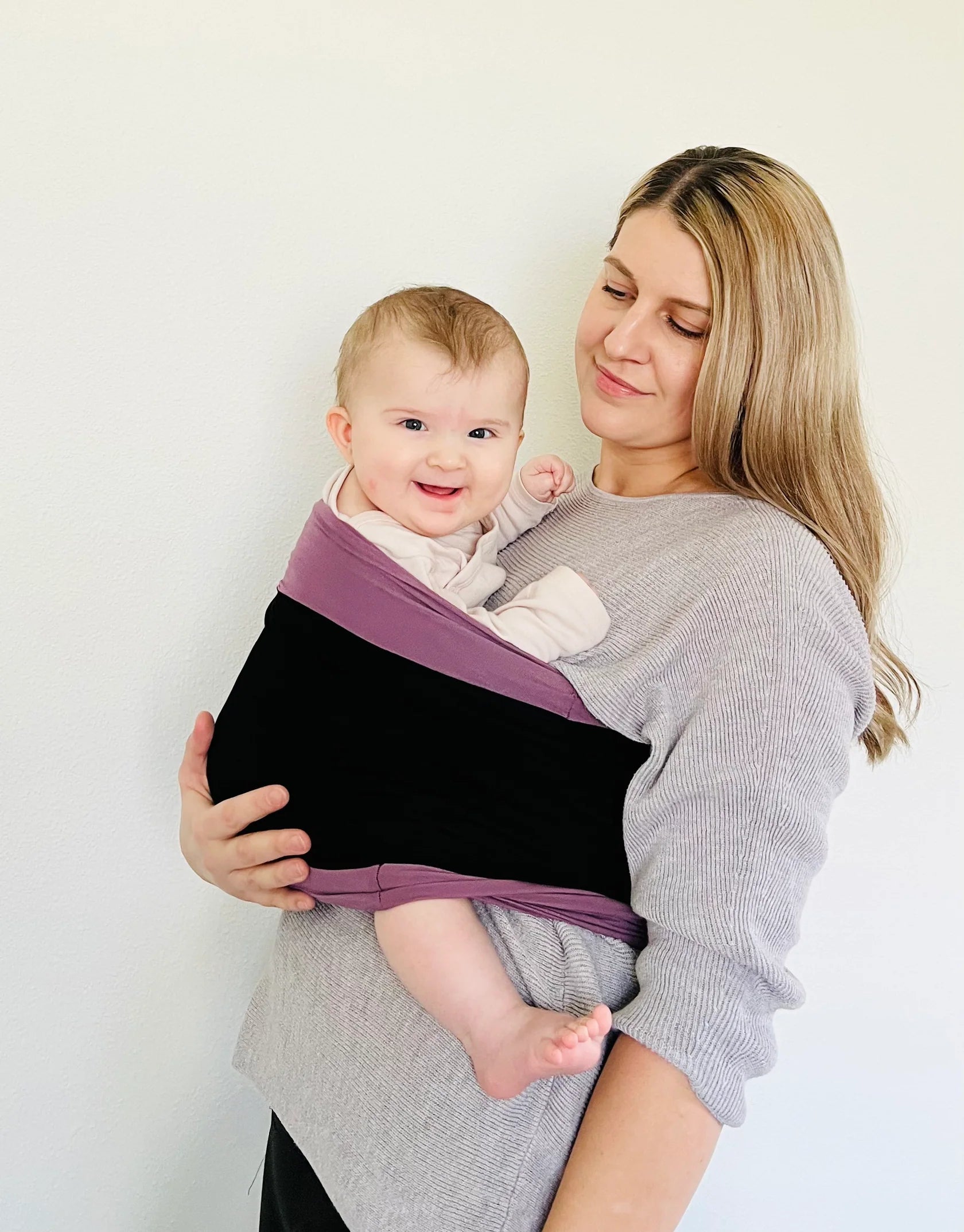 Beodoux®| Portabebé Reversible de 0 a 28 Kg Sin Tirantes